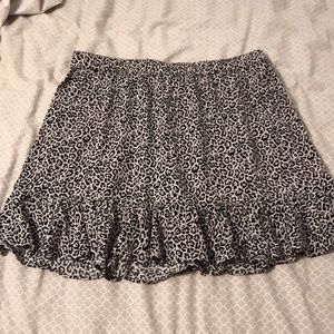 American Eagle Cheetah Print Skirt